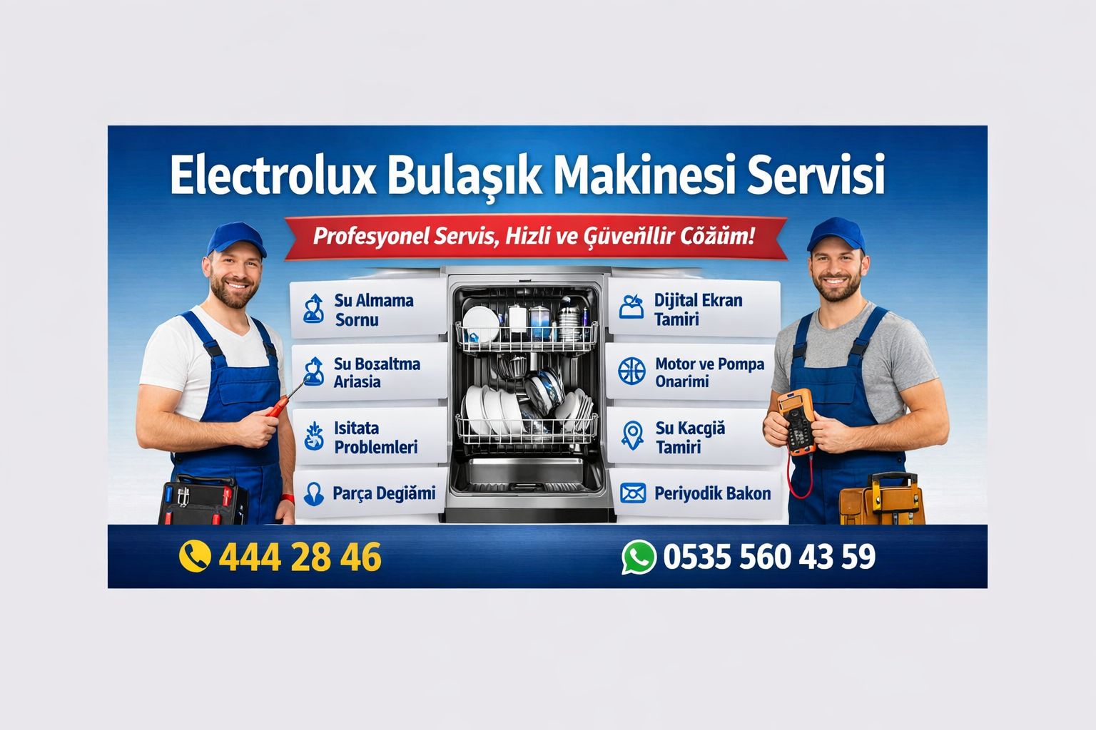 Electrolux Bulaşık Makinesi Servisi